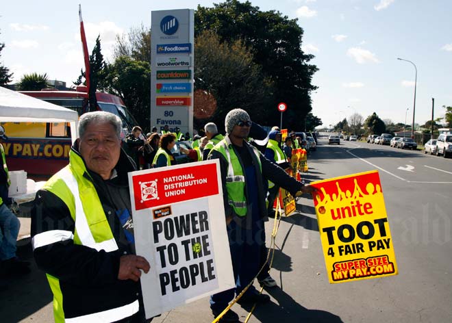 Supermarket workers strike, 2006