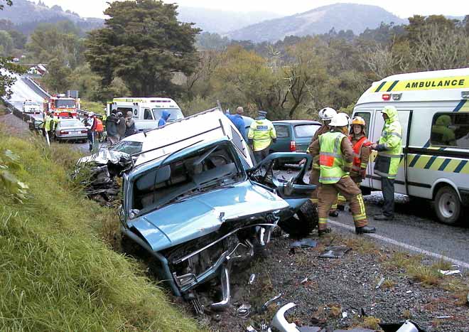 Car crash, Northland