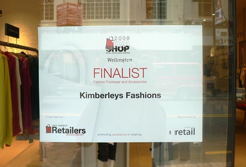 Top Shop certificate