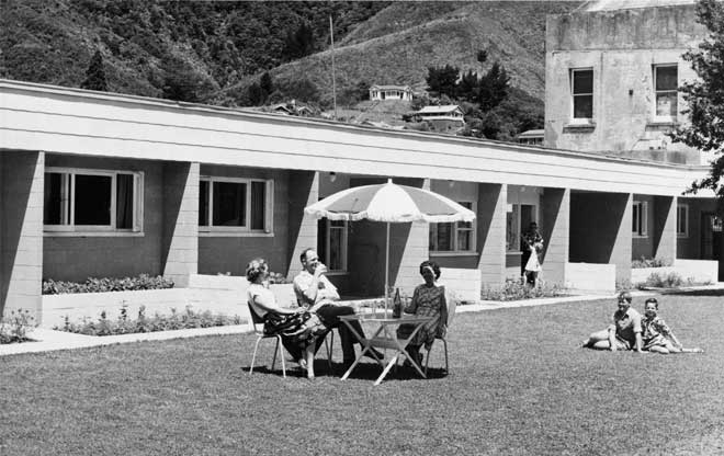 Early motel in Picton