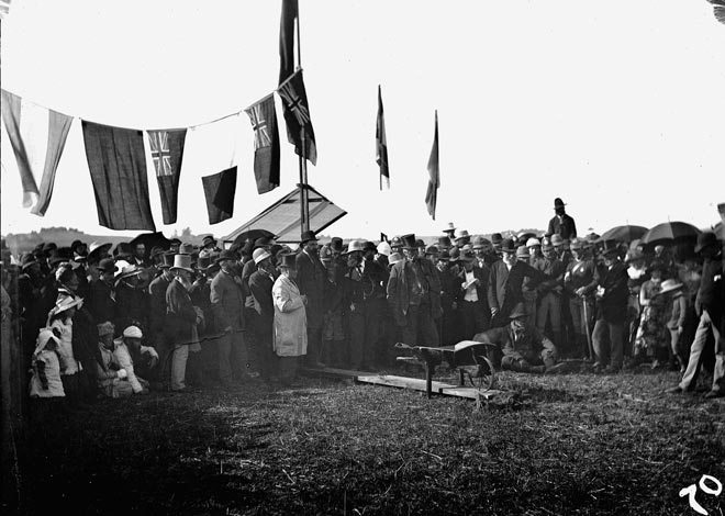 First sod ceremony for North Island main trunk line
