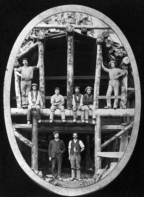 Building a railway tunnel