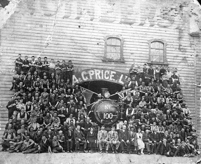 The 100th locomotive
