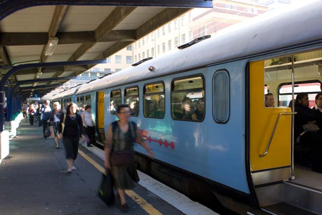 Wellington commuters