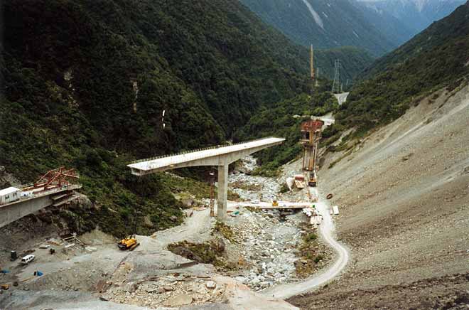 Ōtira gorge road, 1990s