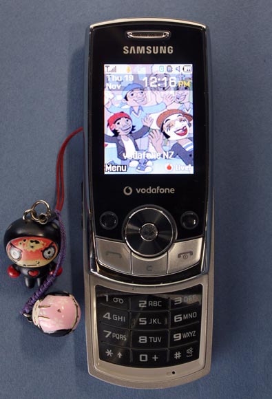 <em>bro'Town</em> on the phone