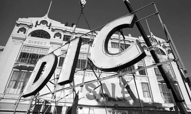 Department store closure