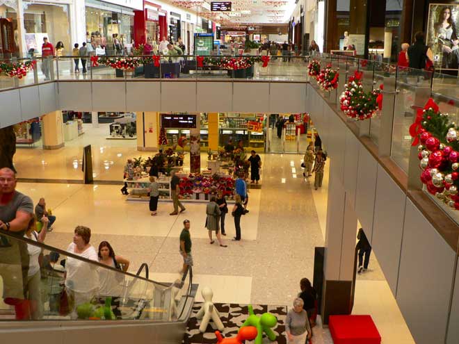 Artificial world of the mall