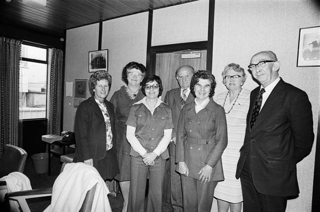 Jim Knox and the Women's Advisory Committee