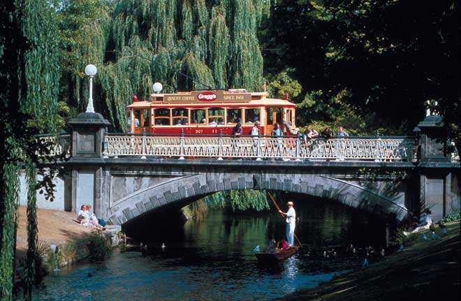 Christchurch’s historic tram