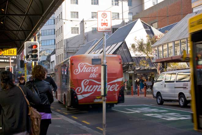 Bus-only lanes