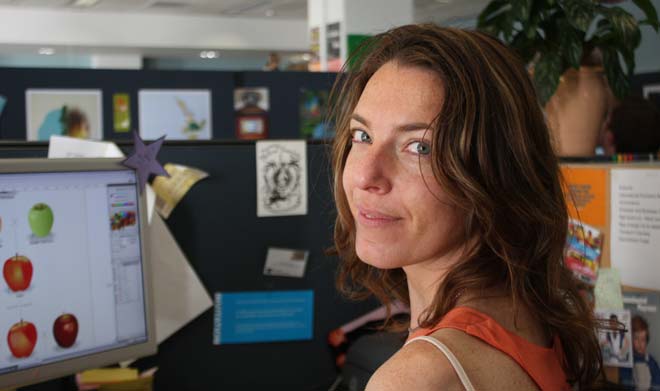 Julia Vodanovich, graphic designer