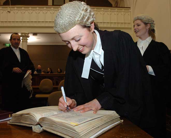 Admission to the bar
