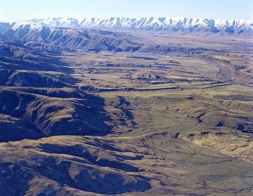 Ranges and basins