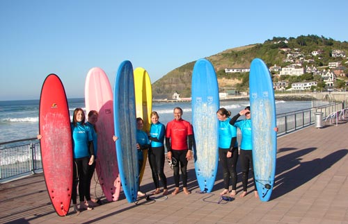 Esplanade surf school, St Clair