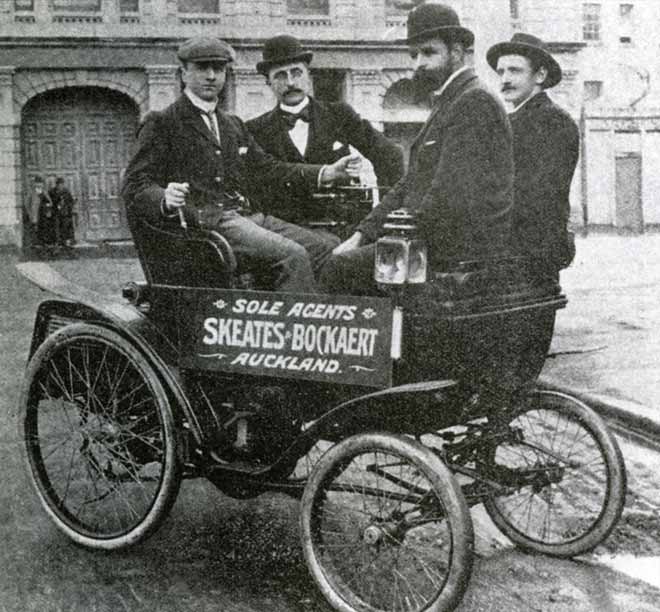 Auckland’s first car