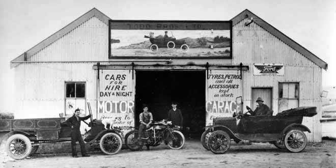 First Todd Motors garage