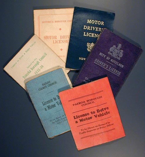 Old driver's licences