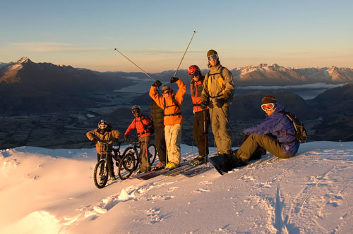 Coronet Peak sunrise