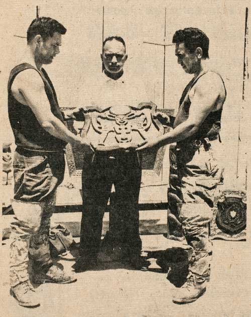 Meat workers' sports trophy