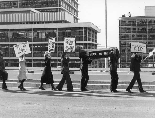 Motorway protest