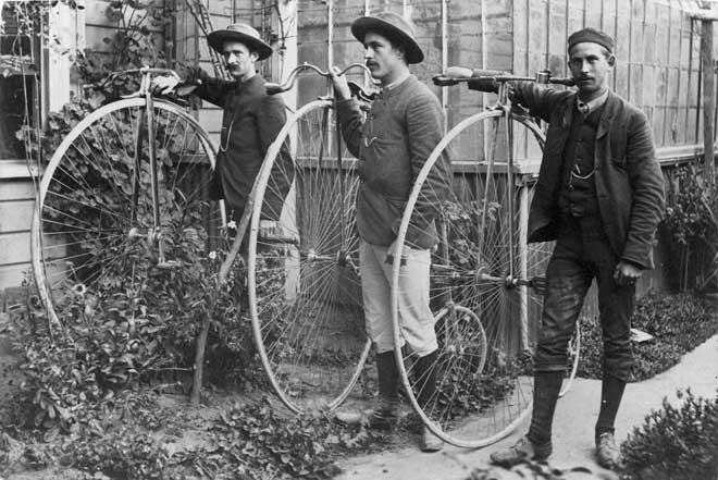 The penny-farthing