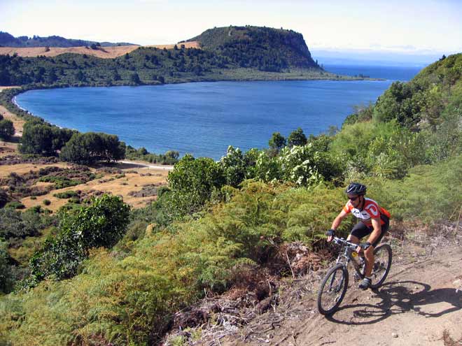 Mountain biking track