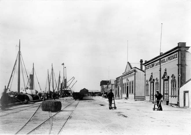 Port Ahuriri wharf