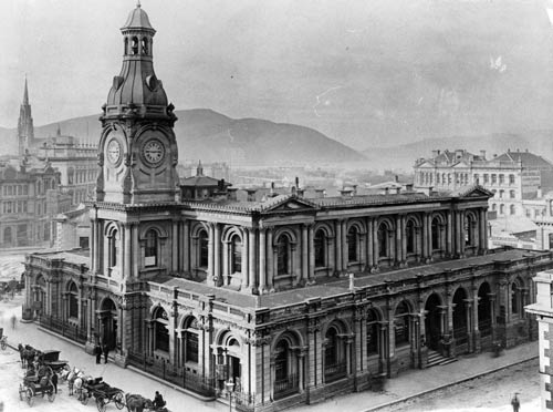 Dunedin exchange building