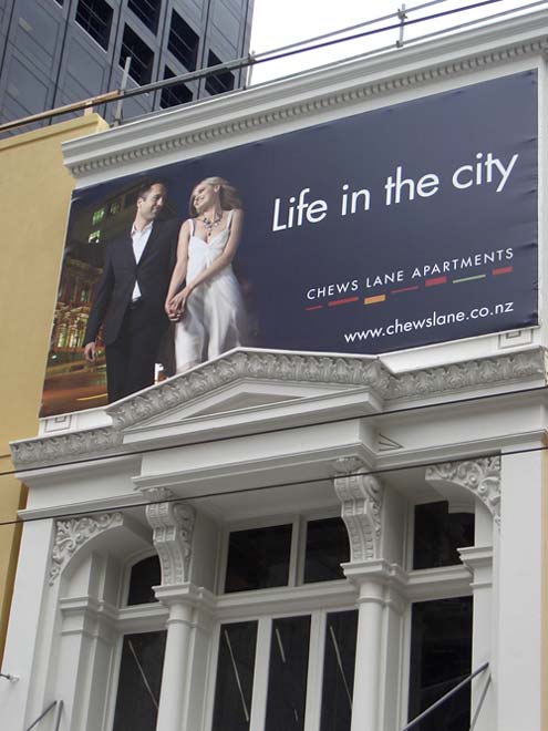Advertising apartments