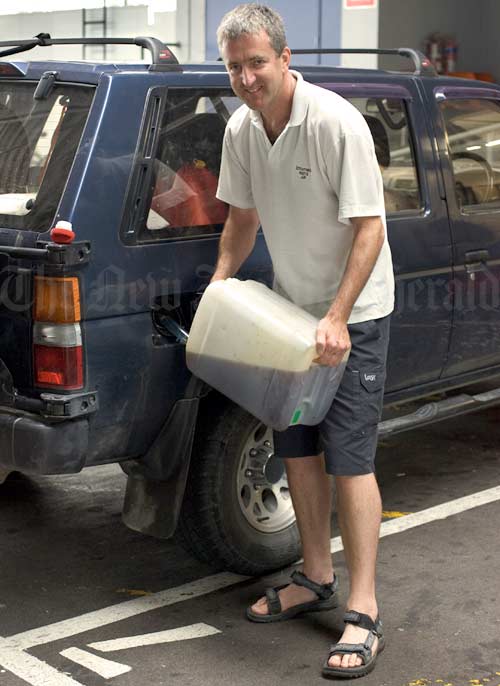 Canola oil-powered 4WD