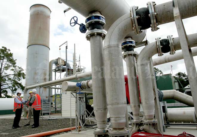Methane from landfill