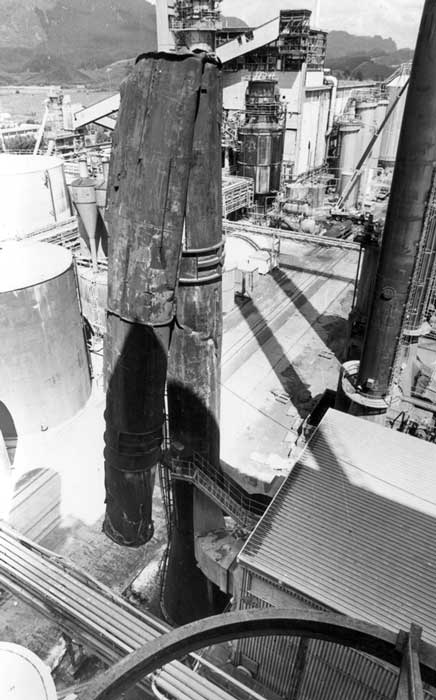 Earthquake damage, Kawerau, 1987
