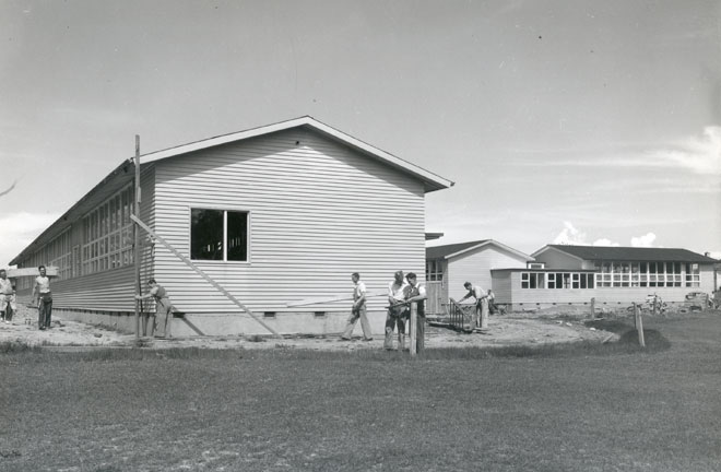School under construction