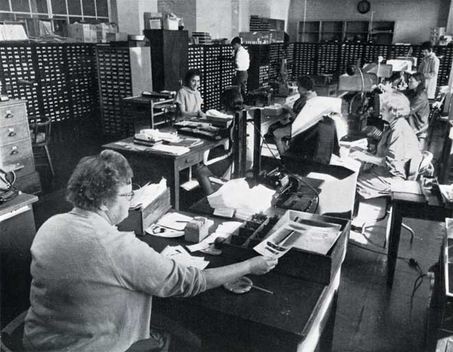 Government Life office staff, 1960s