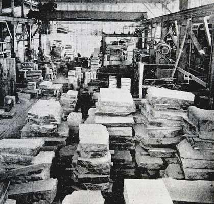Stone for the Dunedin post office