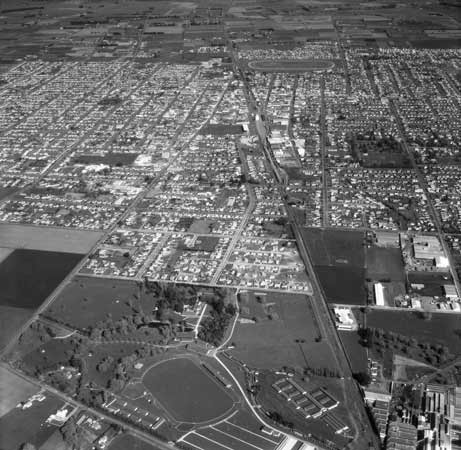 Hastings from above, around 1960s