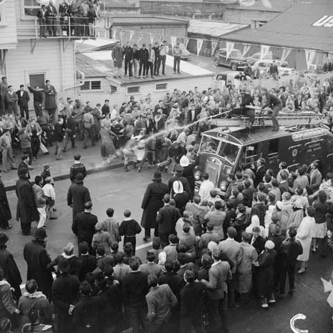 Hastings Blossom Festival ‘riot’, 1960