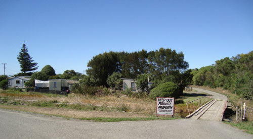 ‘Keep out’ – Ocean Beach, 2009