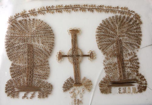 Scandinavian hair embroidery