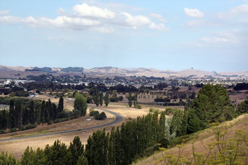 Waipukurau from Pukeora hill, 2009