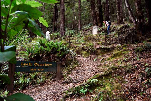 Lyell cemetery, 2008