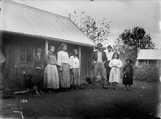 Māori group, 1910
