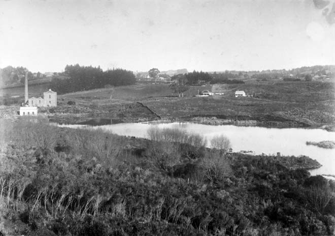 Western Springs pumping station, 1890s