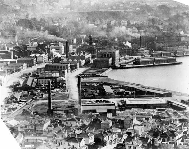 Wellington destructor, around 1930