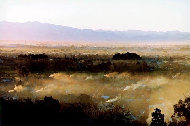 Christchurch pollution