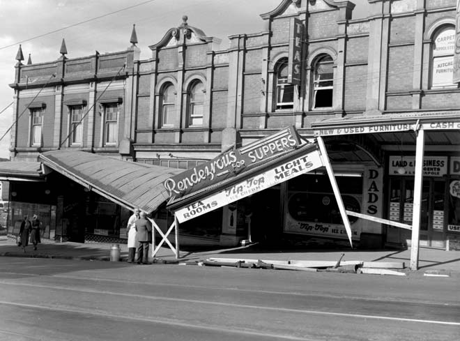 Verandah collapse