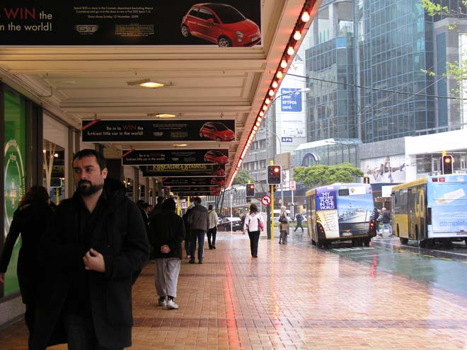 Department store verandah