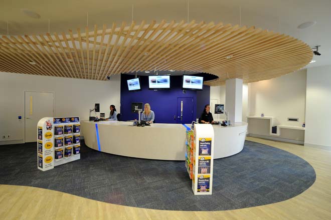 A bank branch in 2008