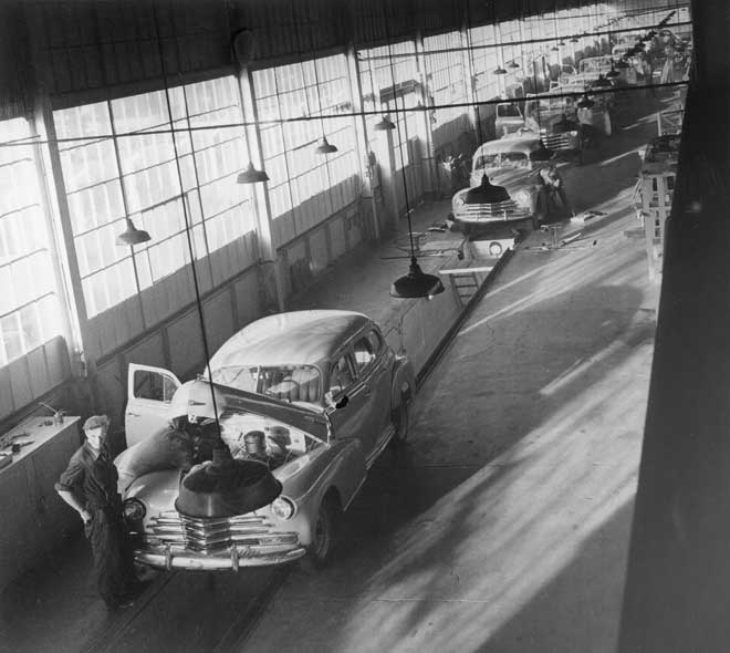 Car assembly line